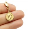 Charms przywieszka dukat 3D złoto 585